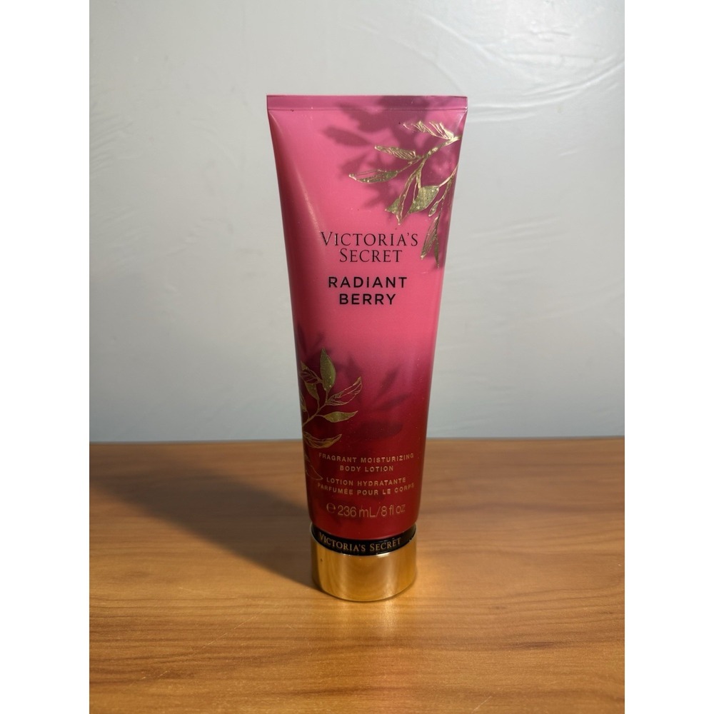 VICTORIA'S SECRET RADIANT BERRY BODY LOTION 8 OZ NEW SEALED